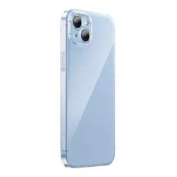 Custodia protettiva Baseus Crystal Series per iPhone 14 Plus con retro in vetro temperato