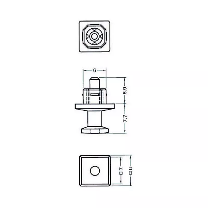 Copertura di sicurezza per presa DeLOCK 64023