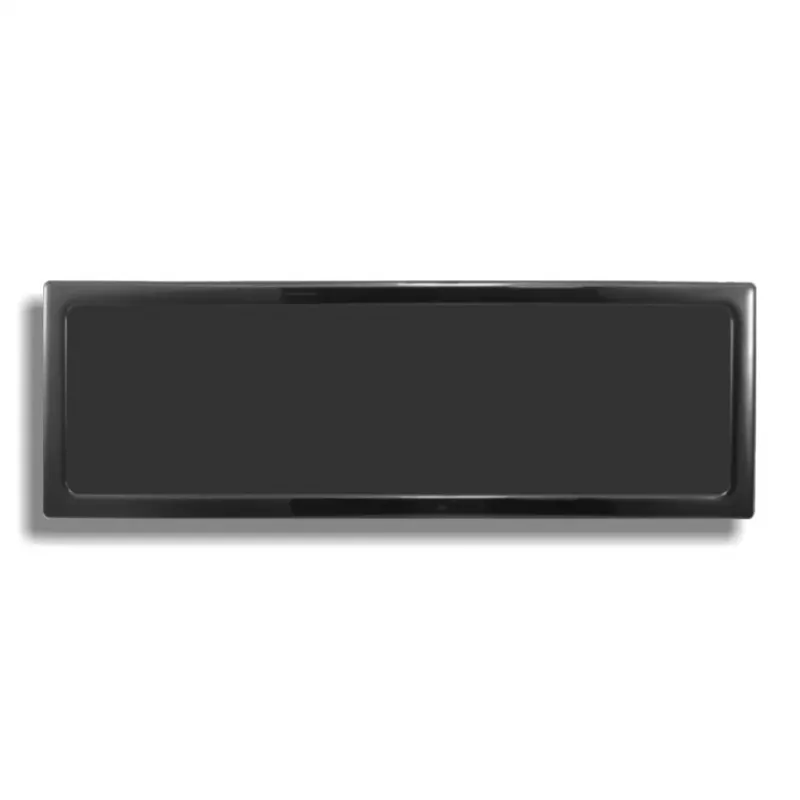 Filtro antipolvere DEMCiflex Triple 120mm O/D per aperture di ventilazione computer, nero, 120×360 mm