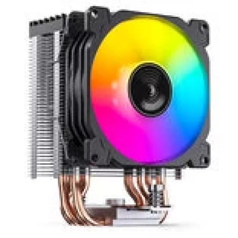Dissipatore CPU Jonsbo CR-1400E 92mm ARGB nero — ventola 92 mm, illuminazione ARGB