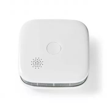 Rilevatore di fumo Nedis WIFIDS21WT sensore fumo Wi‑Fi smart per sicurezza domestica