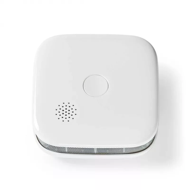 Rilevatore di fumo Nedis WIFIDS21WT sensore fumo Wi‑Fi smart per sicurezza domestica