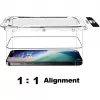 Nevox NEVOGLASS 3D 2550 vetro protettivo per iPhone 17 Air, con Easy App, trasparente