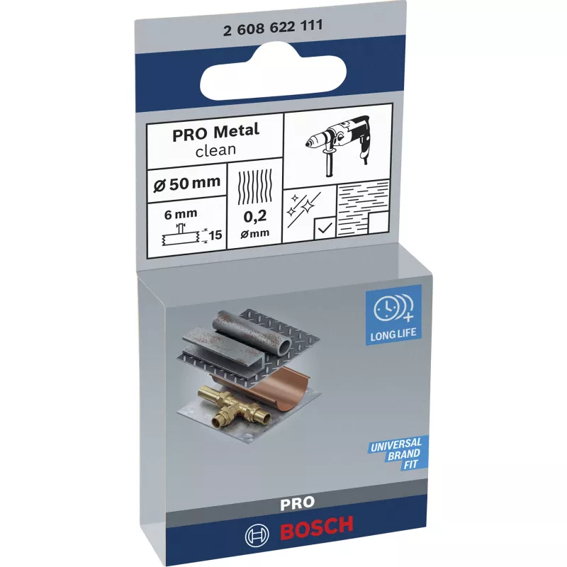 Bosch 2 608 622 110 Spazzola metallica/Spazzola a tazza 3 cm