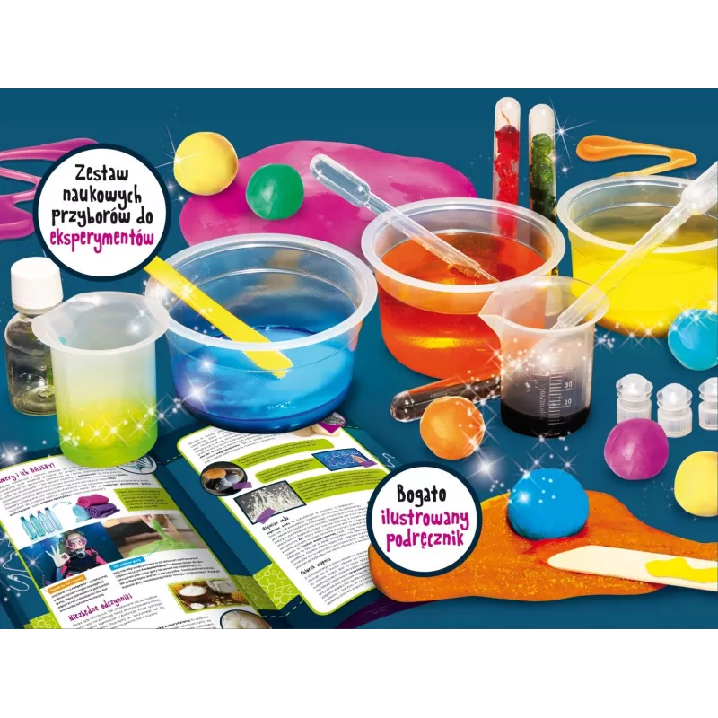 Kit creativo fabbrica di slime Liscianigiochi I'M A Genius – set pratico per produrre slime