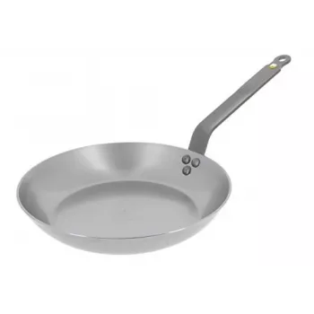 Padella singola de Buyer 5610.28 argento metallo 28 cm 2,17 kg