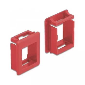 Set di montaggio DELOCK 86762, plastica rossa, modello 86762, materiale plastica