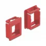 Set di montaggio DELOCK 86762, plastica rossa, modello 86762, materiale plastica