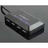Hub USB GEMBIRD ACT-HUB3C-4P — host USB 3.2 Gen 1 Type-A a 4 × USB 3.2 Gen 1 Type-C, 5000 Mbit/s, nero