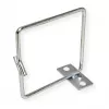 Supporto verticale per fascette in metallo ROLINE 80x80mm