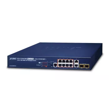 Switch gestito L2+ Gigabit Ethernet PLANET GS-5220-8P2T2S