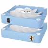 Ventola per case Thermaltake CT140 EX Reverse ARGB 140mm confezione da 3 blu ortensia