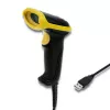 Qoltec 50867 lettore laser di codici a barre 1D/2D, USB, nero
