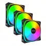 MONTECH RX120 PRO nero 120mm ARGB confezione da 3