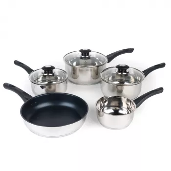 Set pentole Russell Hobbs RH00543EU7 — 5 pezzi, antiaderente, lavabile in lavastoviglie