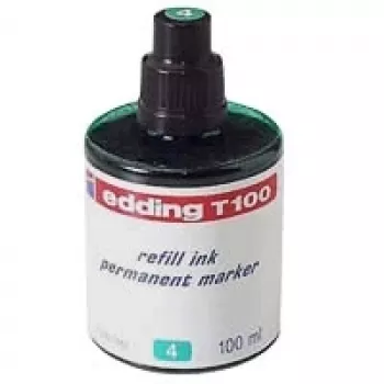 Inchiostro di ricambio per marker Edding T 100 verde 100 ml 1 pz.