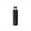 Bottiglia per carbonazione BRITA 650 ml, acciaio inox, nera, lavabile in lavastoviglie