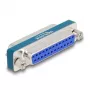 Filtro antidisturbo RF/EMI DeLOCK D-Sub 25 poli connettore maschio su connettore femmina passa-basso induttivo