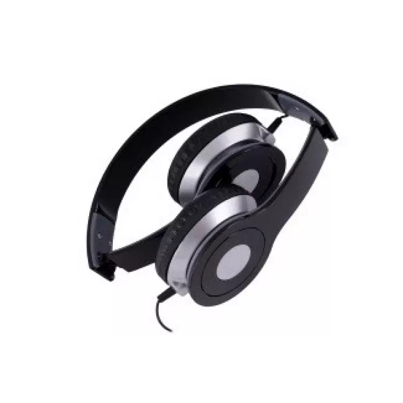 Cuffie Rebeltec City Universal con microfono nero RBLSLU00020