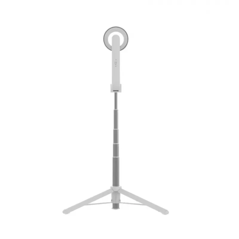 Selfie stick FIXED FIXSN-M-WH — asta pieghevole in lega di alluminio con Bluetooth, lunghezza massima 72 cm, bianco