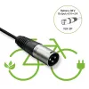 Caricabatterie per e-bike 36V 42V 2A 3P XLR 18mm
