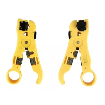 Lanview LVN125455 Pinza crimpatrice spelafili giallo