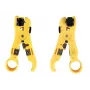 Lanview LVN125455 Pinza crimpatrice spelafili giallo