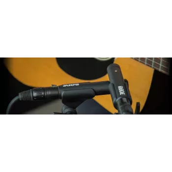 Microfono a condensatore da studio RØDE M5 — con filo, 20–20000 Hz, 200 Ω, -34 dB, 20×100 mm, nero
