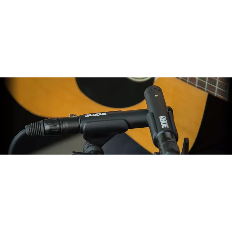 Microfono a condensatore da studio RØDE M5 — con filo, 20–20000 Hz, 200 Ω, -34 dB, 20×100 mm, nero