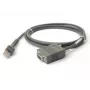 Zebra CBA-R01-S07PBR cavo seriale grigio 2,1336 m RS232 DB9