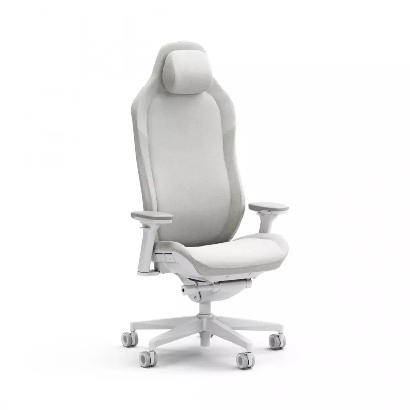 Fractal Design FD-CH-RE1F-02 sedia da gaming sedia da gaming per PC seduta imbottita bianco