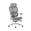Sedia da ufficio gaming Onex | Ventra Premium rete in tessuto | bianco