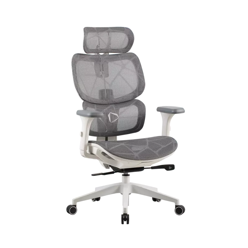Sedia da ufficio gaming Onex | Ventra Premium rete in tessuto | bianco