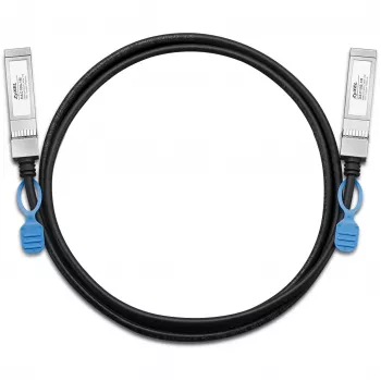 Zyxel DAC10G-1M-ZZ0103F Cavo InfiniBand/fibra ottica SFP+ nero