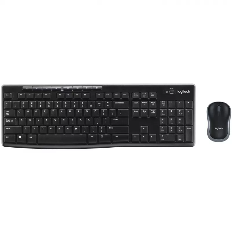 Logitech MK270 Wireless Combo per l'istruzione con copritastiera protettivo