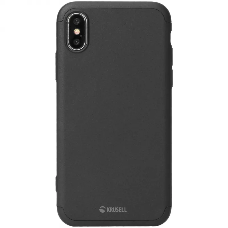 Cover Krusell Arvika 3.0 iPhone XS Max 16,5 cm nero