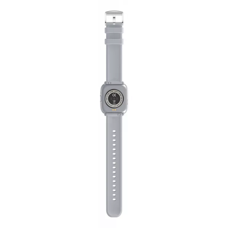 myPhone Watch Pastel smartwatch, AMOLED da 4,45 cm (1,75 pollici), 390 x 450 pixel, Bluetooth 5.3, impermeabile, grigio argento