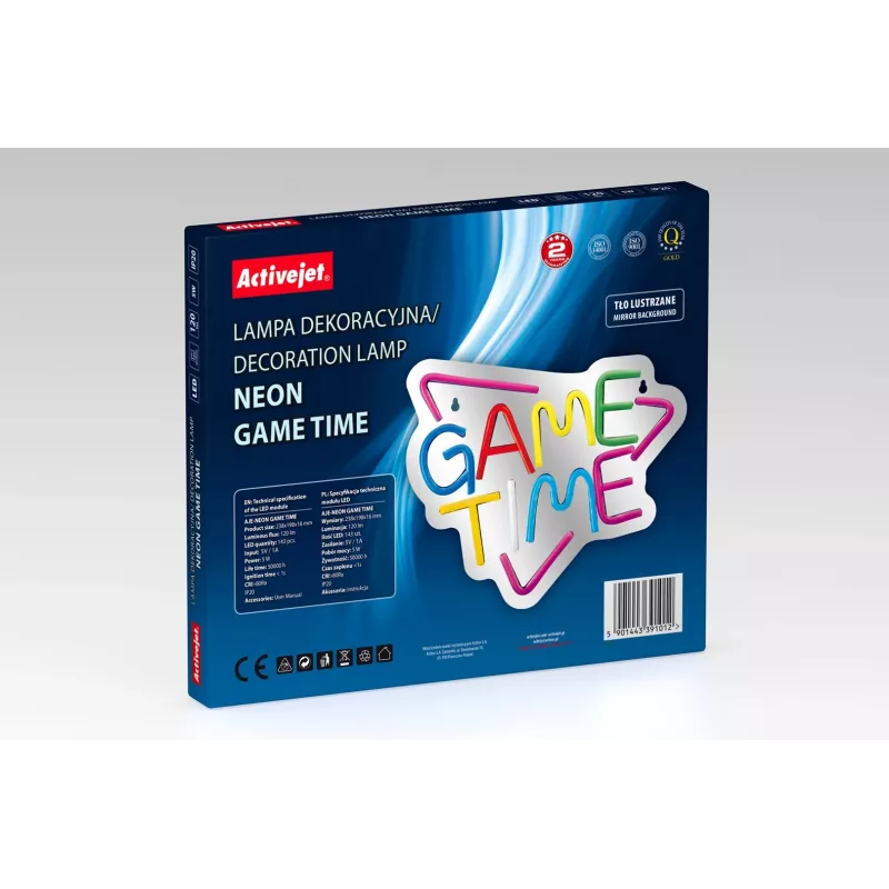 Neon LED Activejet AJE-NEON GAME TIME