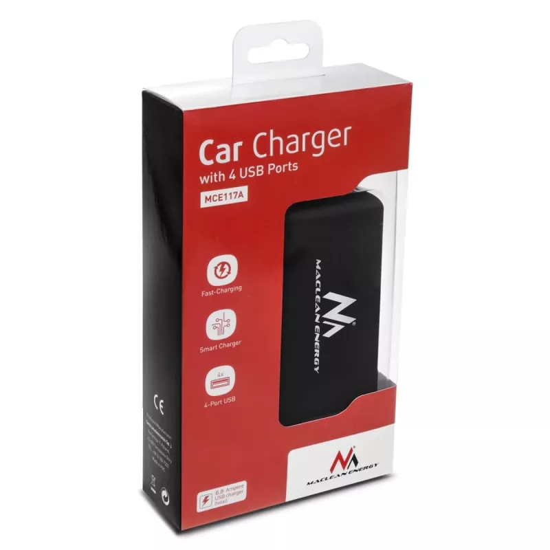 Caricabatterie da auto Maclean MCE117 per dispositivi mobili