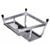 Gradino Krause 805027, alluminio 2 gradini, carico max. 150 kg, lunghezza 680 mm, altezza 41 cm