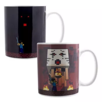 Paladone Minecraft Nether Tazza termocromica