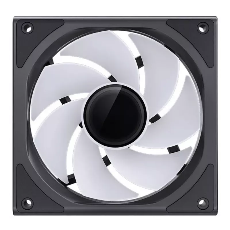 Ventola per case 120mm Jonsbo ZK-120B Reverse ARGB nero — 120mm, ARGB, rotazione inversa
