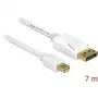 Cavo DisplayPort DeLOCK 83485 Mini DisplayPort 7 m bianco