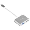 Adattatore video esterno SILVERSTONE EP16 USB-C 3.1 con uscite HDMI e VGA
