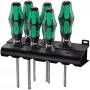 Wera 335/350/355/6 Kraftform Plus set cacciaviti standard Wera 335/350/355/6 Kraftform Plus