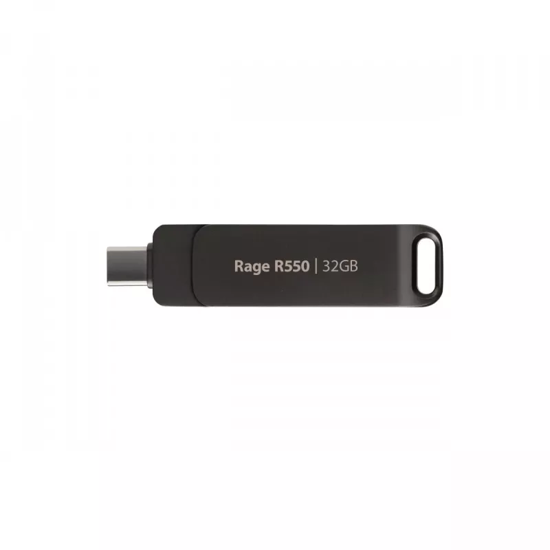 Flashdrive PATRIOT Rage R550 32GB 100 MB/S USB A+C Swivel Design (PE32GR550DSAD) nero
