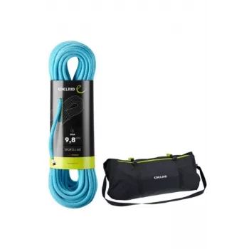 Corda Boa 9,8 mm 60 m con guaina EDELRID Liner — corda da arrampicata/assicurazione