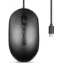 Perixx PERIMICE-222CB mouse ottico silenzioso USB-C nero - mouse - ottico (PERIMICE-222CB)