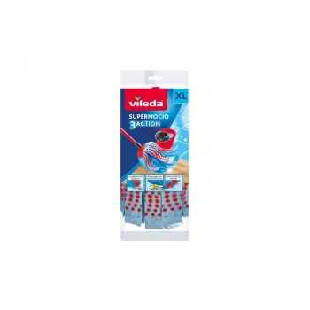 Ricambio testina mocio Vileda 3Action Velour XL