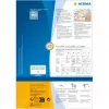 Etichette robuste HERMA A4 52,5x93,5 mm bianco carta non adesiva 1200 pezzi